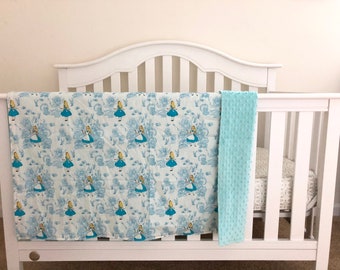 alice in wonderland crib bedding set