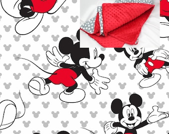Mickey Mouse Crib Bedding Etsy