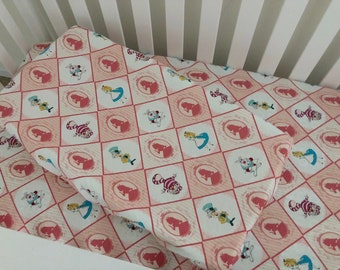 alice in wonderland crib set
