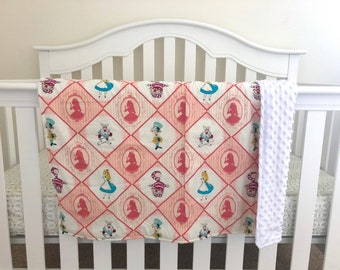 alice in wonderland crib bedding set