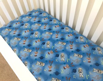toy story fitted crib sheet