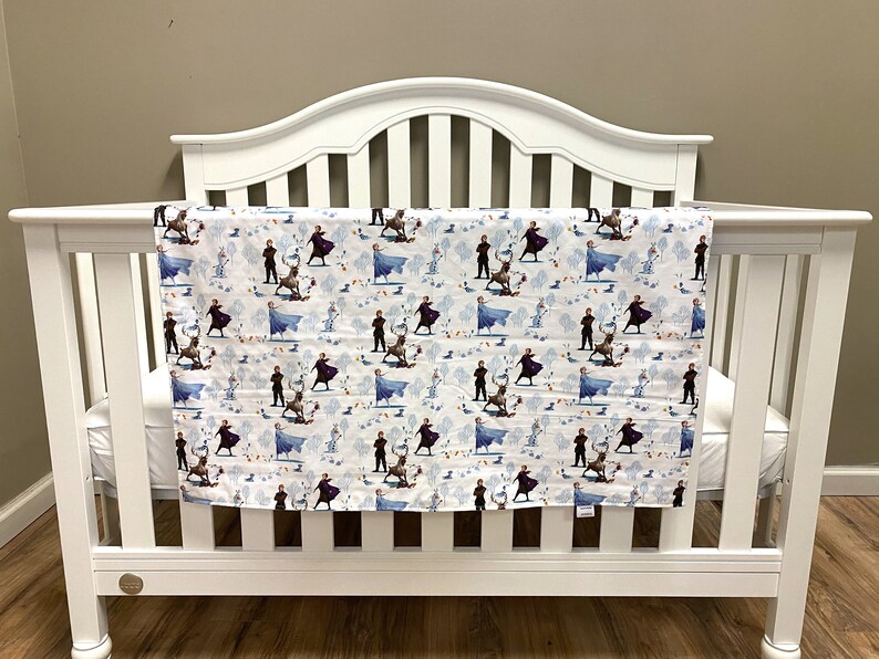 Princess Frozen Disney Bedding Blanket or Comforter Baby Crib Etsy