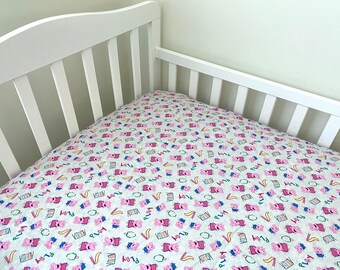 peppa pig cot bedding set