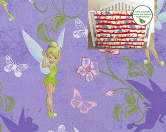 tinkerbell crib sheets