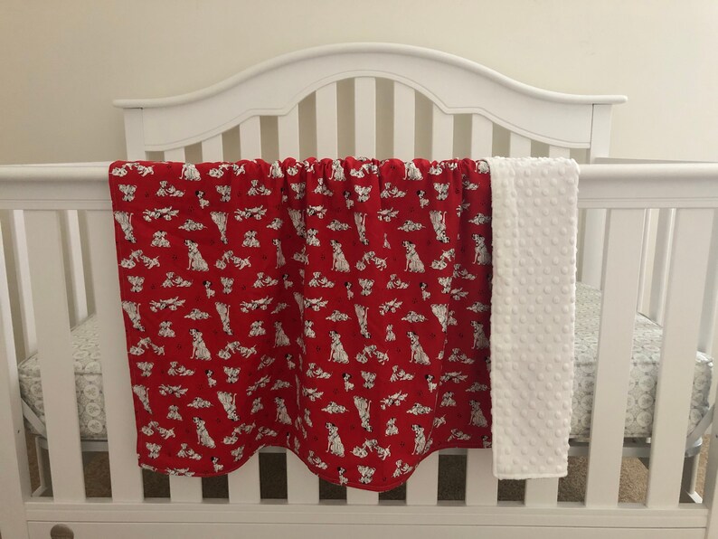Disney 101 Dalmatians Bedding Blanket or Comforter Baby Crib Etsy