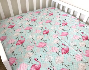 flamingo cot sheets