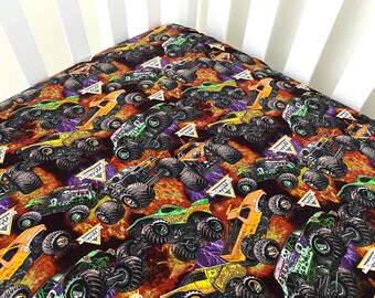 monster crib sheets