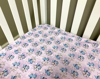 stitch baby crib set