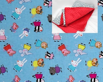 peppa pig crib sheets