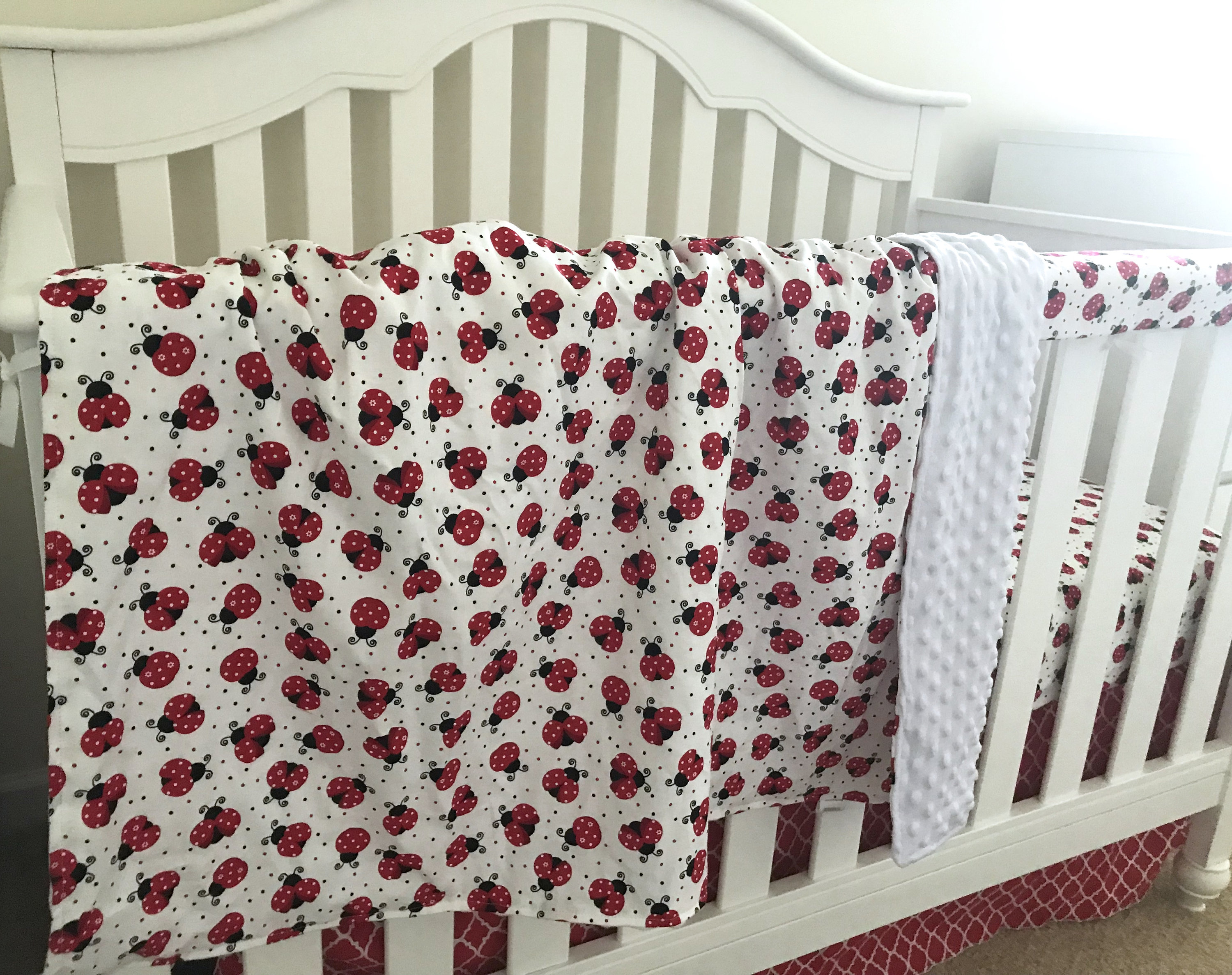 Ladybugs Lady Bugs Bedding Blanket or Comforter Baby Crib Etsy