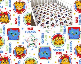 tiger crib sheets