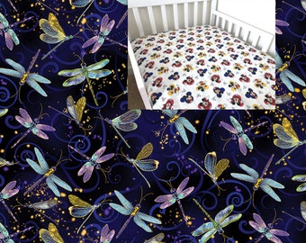 dragonfly crib bedding set