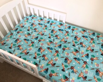 moana crib set