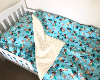 moana crib bedding