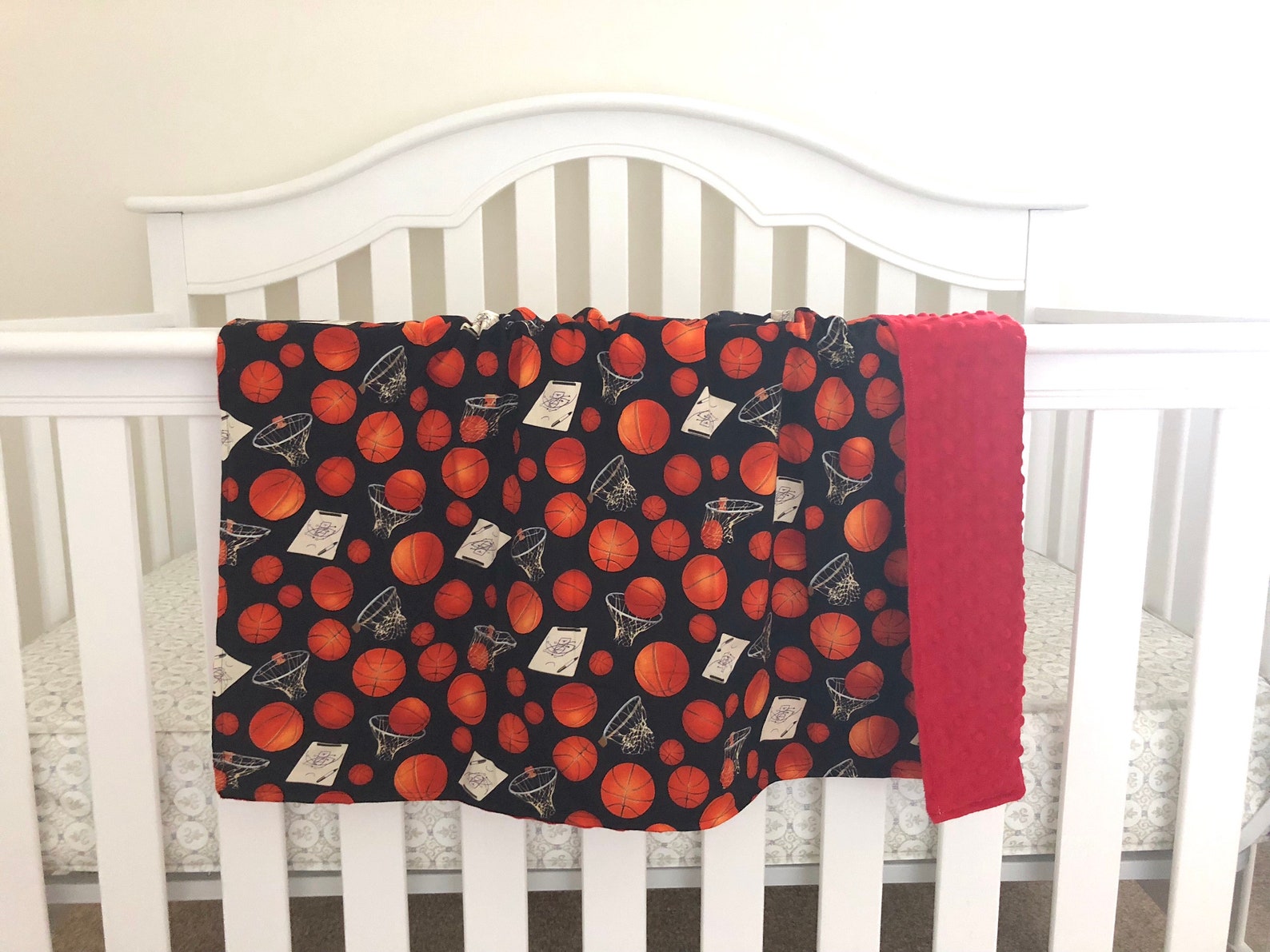 Basketball Sport Bedding Blanket or Comforter Baby Crib Etsy
