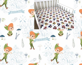 peter pan crib sheets