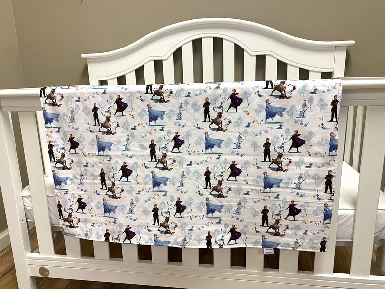 Princess Frozen Disney Bedding Blanket or Comforter Baby Crib Etsy