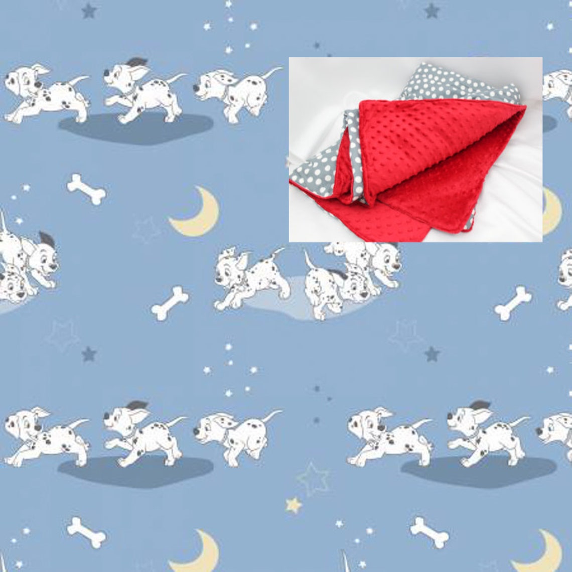 Disney 101 Dalmatians Bedding Blanket or Comforter Baby Crib Etsy