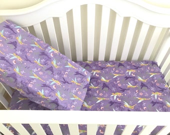 tinkerbell crib sheets