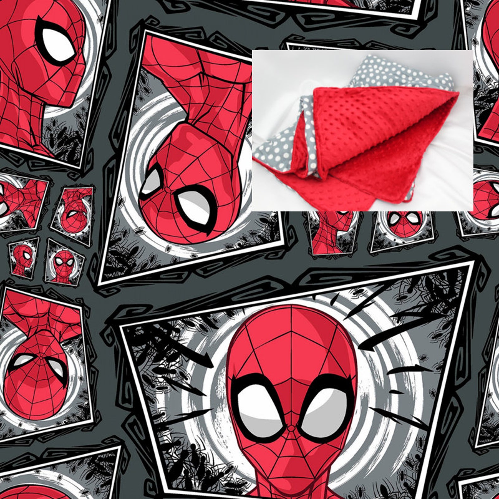 Spiderman Marvel Spider Man Blanket or Comforter Baby Crib Etsy