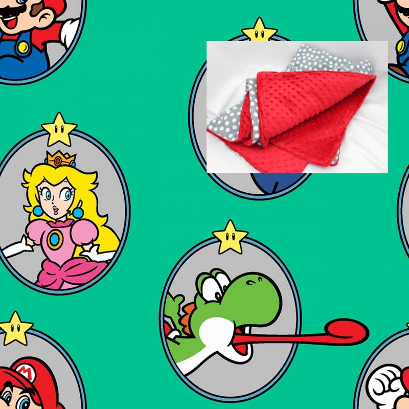 nintendo crib bedding