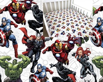 avengers crib sheet