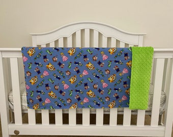 super mario crib sheets