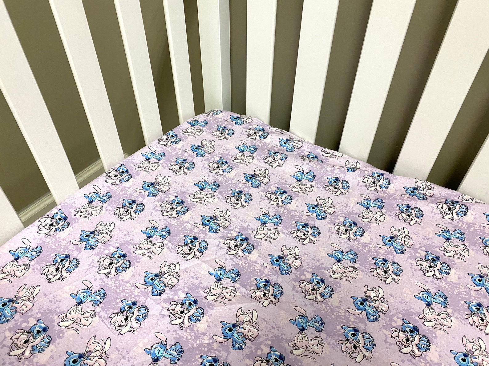 Lilo and Stitch Disney Crib Bedding Boy Girl Nursery Rail Etsy