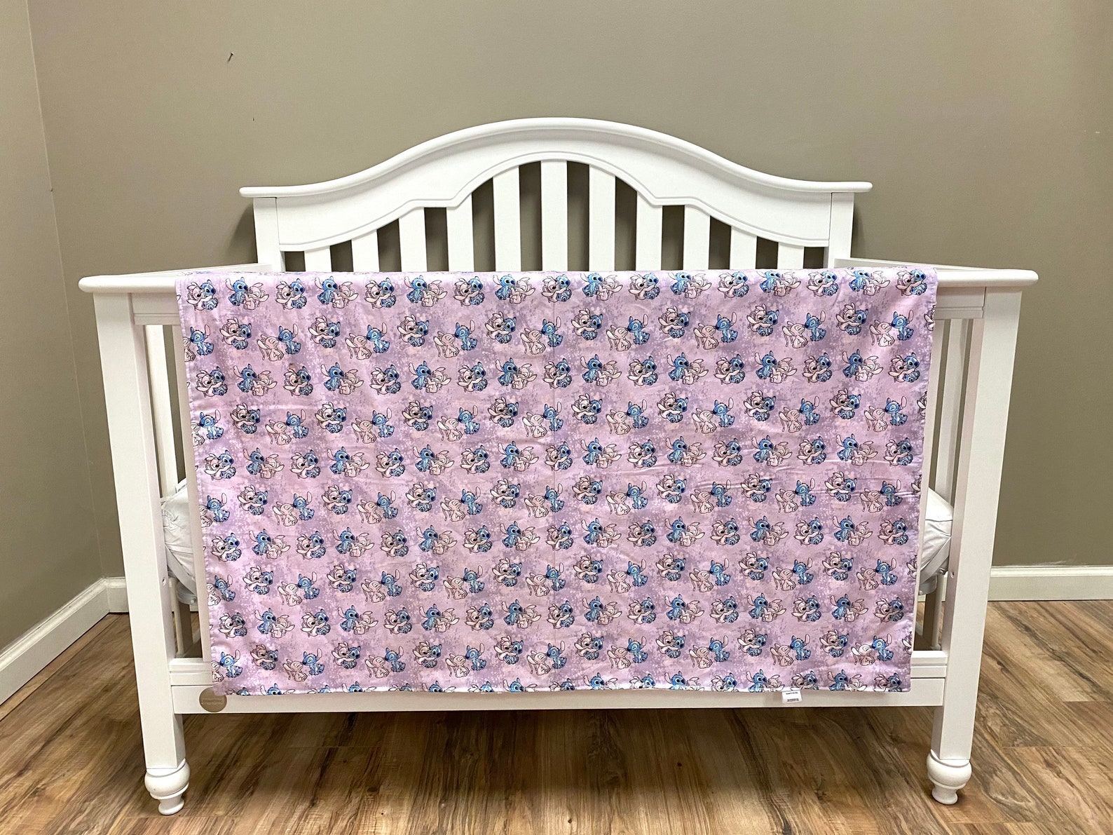 Lilo And Stitch Disney Crib Bedding Boy Girl Nursery Rail Etsy
