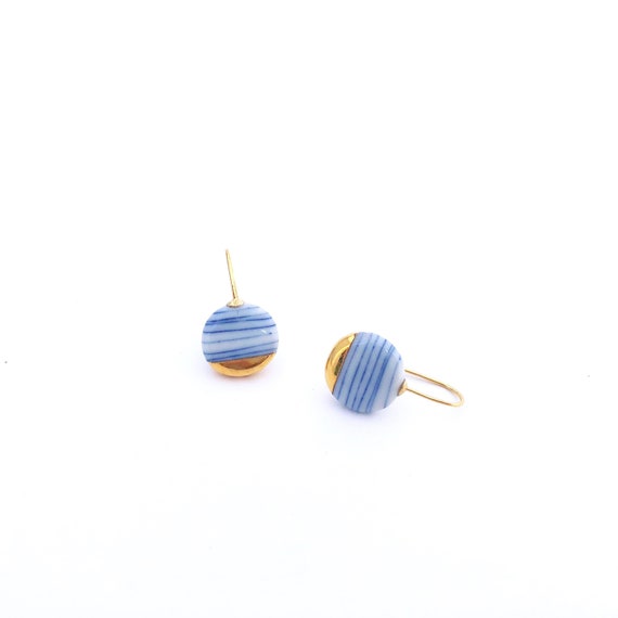 pottery earrings