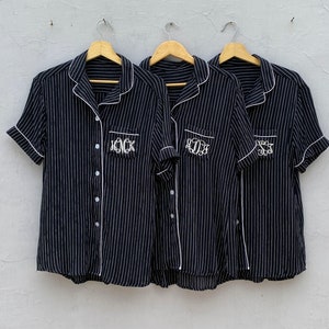 Pyjama&#39;s voor bruidsmeisjes, pyjama&#39;s voor bloemenmeisjes, pyjama&#39;s voor dames, pyjama&#39;s voor bruidsmeisjes. Moeder van bruid. Bruidsmeisje cadeau. Cadeau voor haar