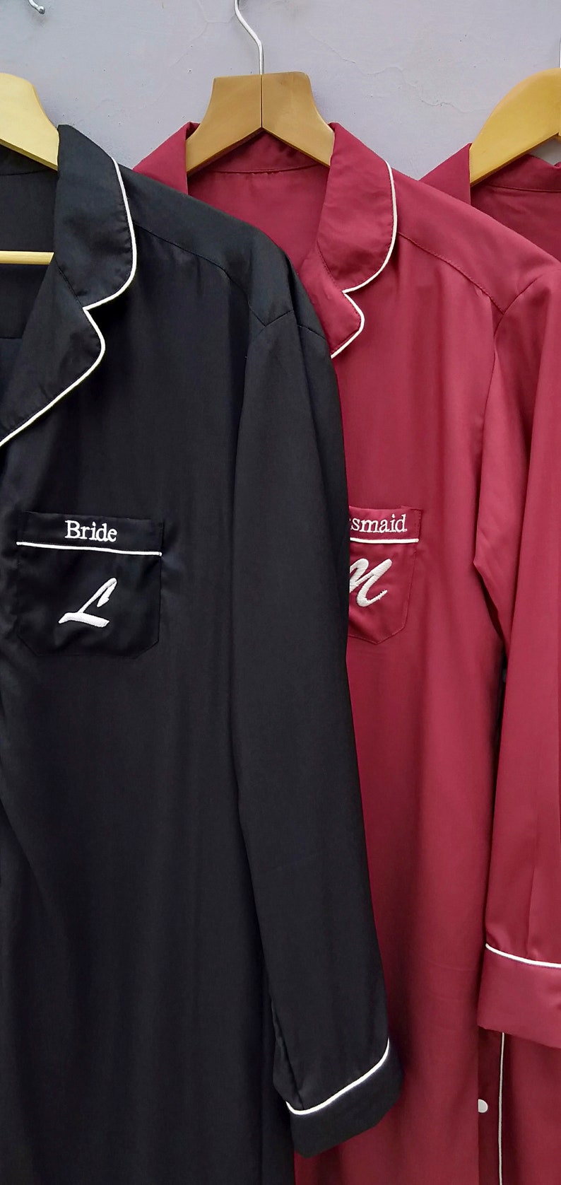 Bridesmaid Pajamas Boyfriend Shirts Mother in Law Gift Etsy