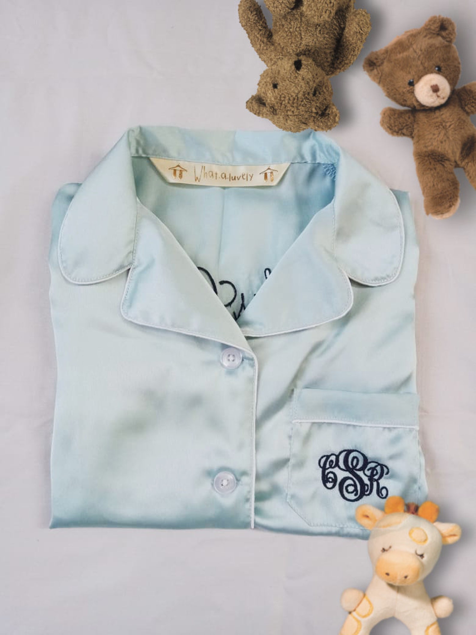 Toddler Silk Pajamas as Flower Girl Shirt or Flower Girl Robe Etsy