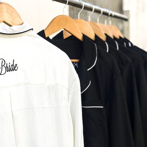 Bridesmaid Long Shirts Bridesmaid Pajamas Boyfriend Shirts Etsy