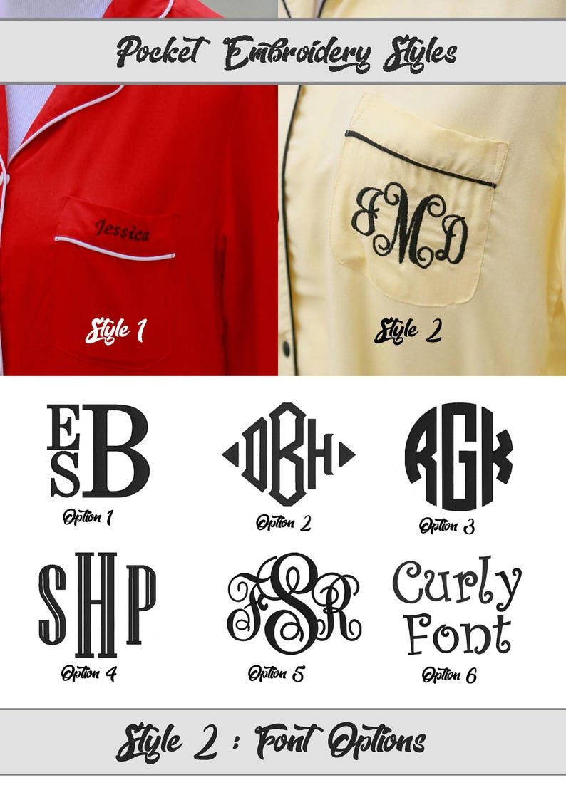 Monogrammed Buffalo Plaid Pajama Set, Personalized Christmas Pajamas, Matching Family Flannel Sleepwear Gift-DD image 10