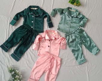 New Shirt short pant Pajamas, Long Pajamas, Mommy and me Outfit, family pajamas, little Pjs, Cake smash outfit, First Birthday Gift.