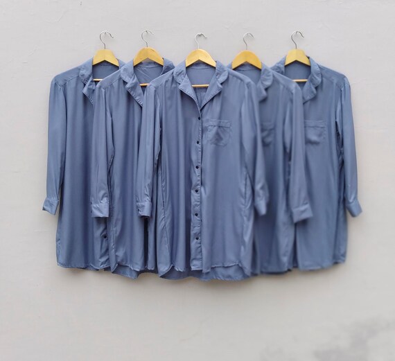 bridesmaid boyfriend shirt