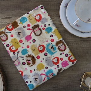 Book cover Booksleeve Book jacket - Hedgehog | Autumn