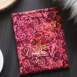 Book cover Booksleeve book cover - Batik Red