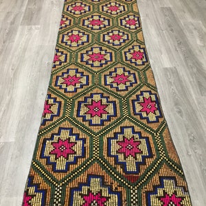 Ethnic Turkish Kilim Runner,Turkish Kilim Runner,Anatolian Kilim Runner,Kilim Runner,Tribal Runner,Vintage Hall Runner,Area Runner ,Hallway