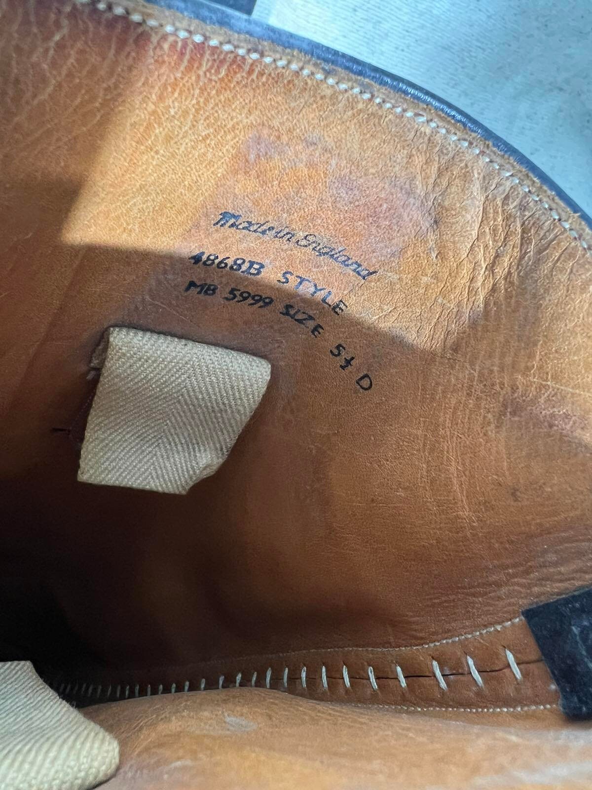 Vintage England Riding Boots UK British Horse Leather Etsy UK