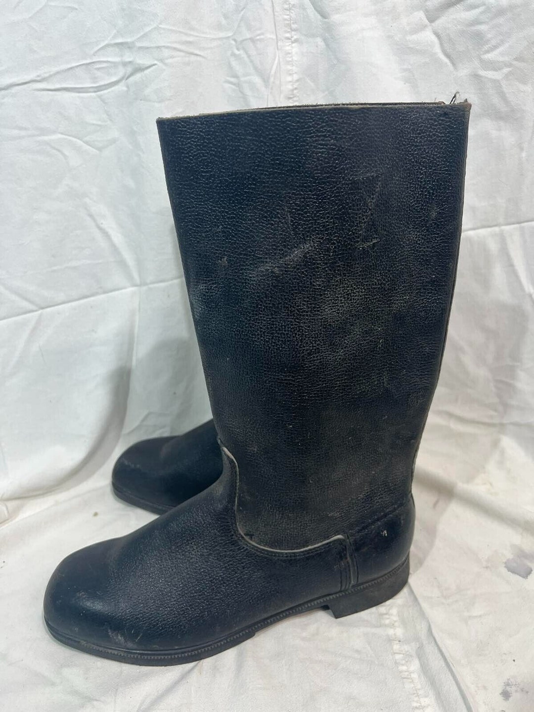 Soviet East German Soldier Boots GDR DDR BIG 45 Leather Army Etsy