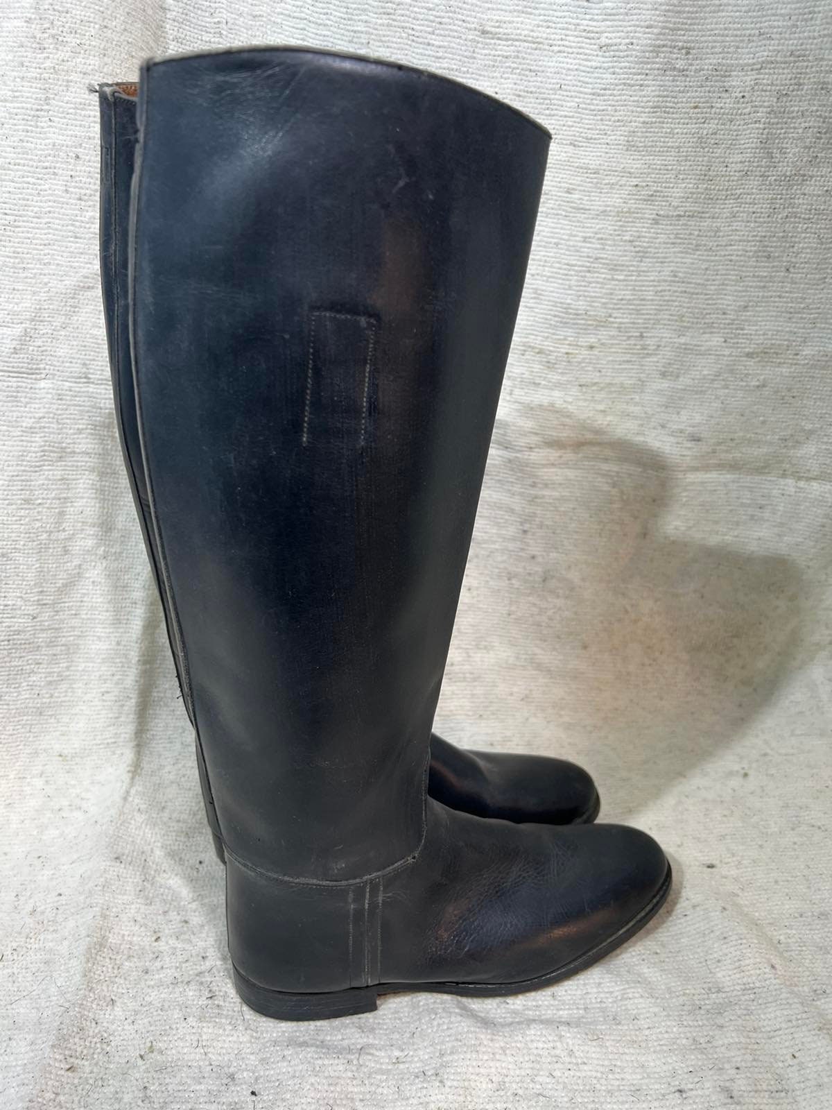 Louis Vuitton Heritage Black Leather Riding Boots – Vintage by Misty