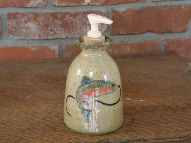 Rainbow Trout Soap Dispenser