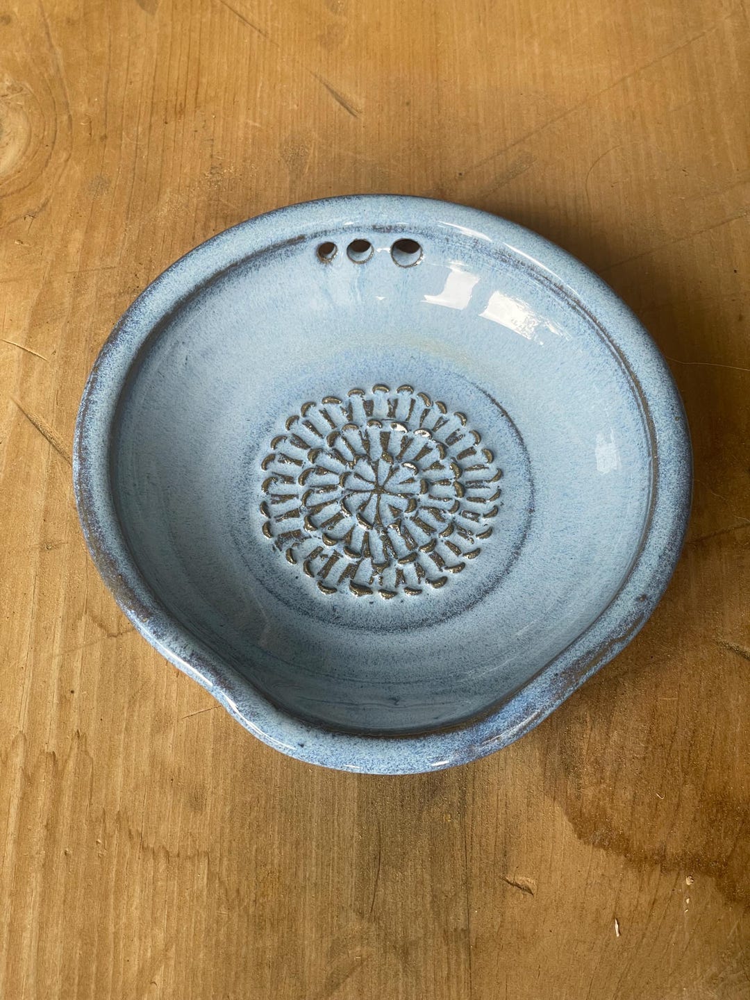 3 in 1 Denim Blue Garlic Grater