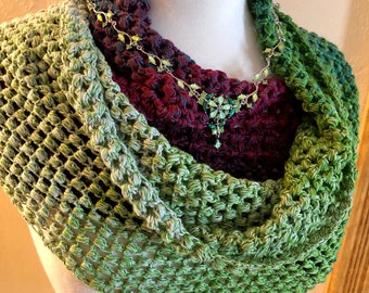 Patrón de chal de ganchillo calado: Triángulo asimétrico fácil (Patrón en PDF)