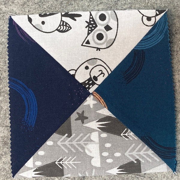 Step-by-Step Guide: Create Stunning Hourglass Blocks 4 at a Time - Printable PDF Tutorial