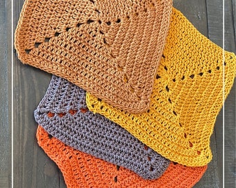 Granny Square Tutorial, How to Crochet a Solid Granny Square, No Seam Granny Square Pattern, crochet pattern