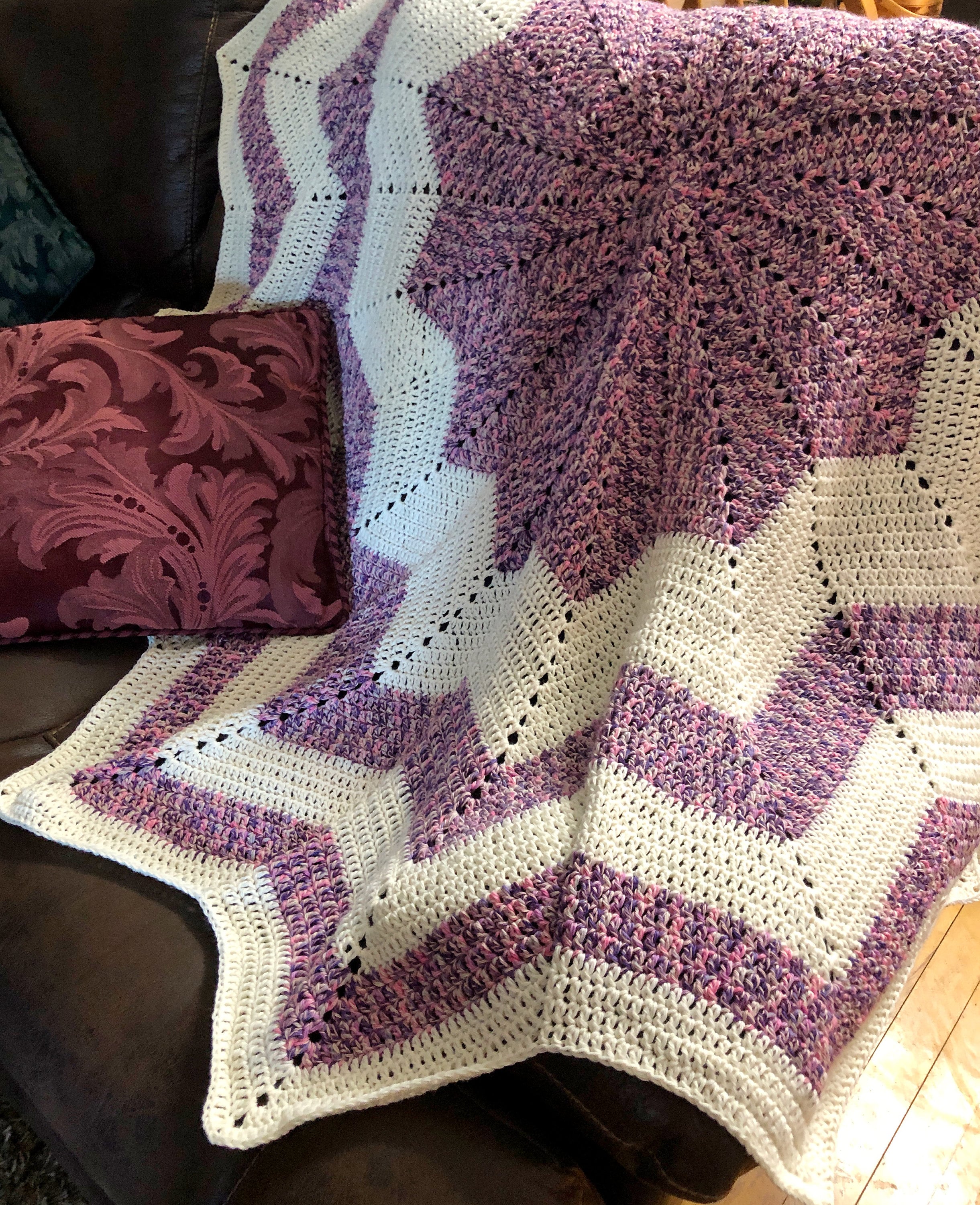 40 Fabulous Crochet Star Blankets and Patterns You Must Make 24 Crochet 12-Point Star Blanket