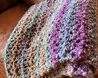 Easy Weekend Crochet Afghan, Beginner Crochet blanket Pattern, quick crochet pattern, easy crochet pattern, beginner crochet blanket pattern